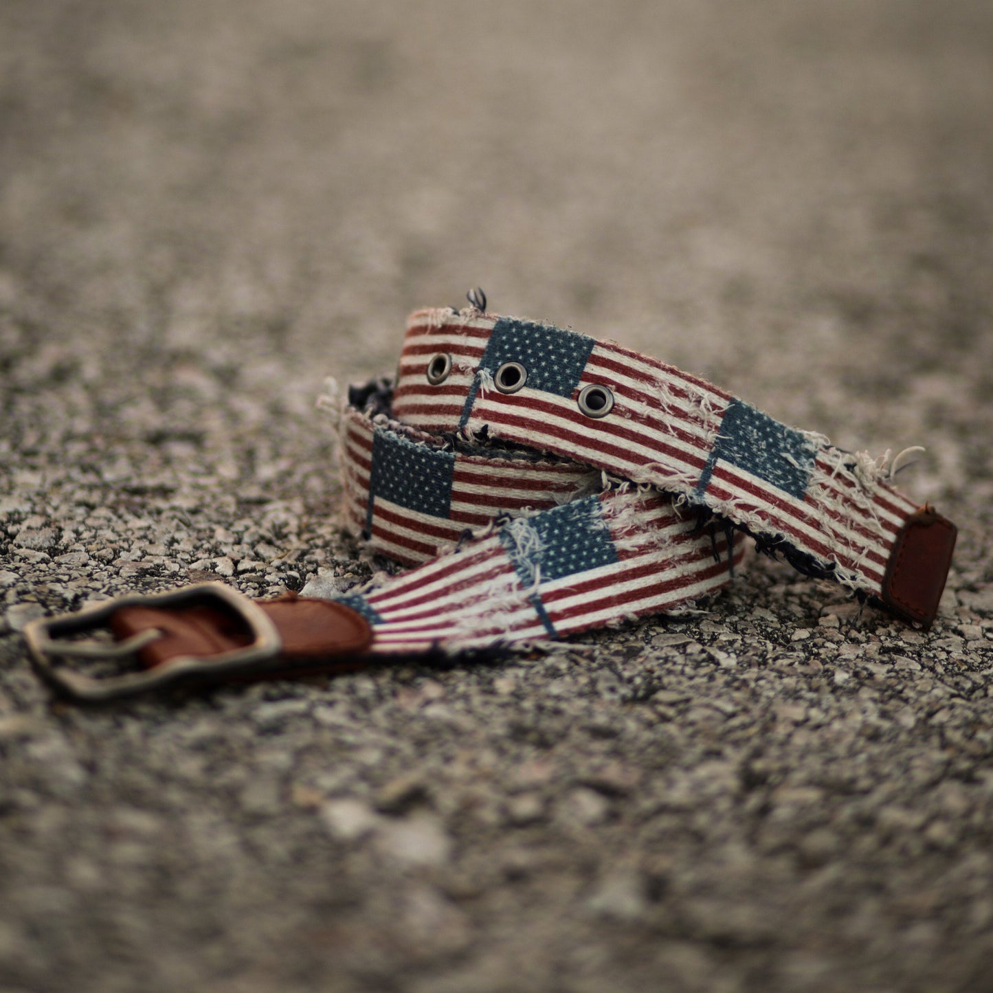 "Distressed Freedom" belt